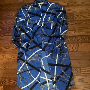 Michael Kors button up shirt dress